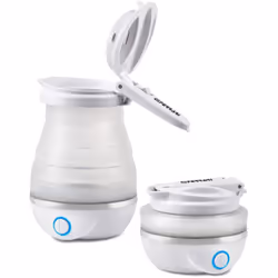 Compà Bollitore Pieghevole Compà è un bollitore elettrico con caraffa in silicone, salva spazio e pieghevole, ottimo da usare ...