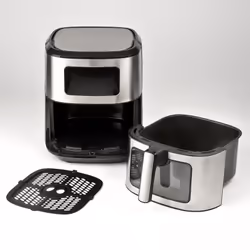Girmi FG8800 friggitrice Singolo 6,5 L Indipendente 1700 W Friggitrice ad aria calda Nero, Acciaio inox - Vista aggiuntiva 4