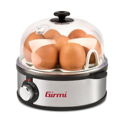 Girmi - CU2500 Cuociuova a Vapore 360W Accessorio Uova al Tegamino