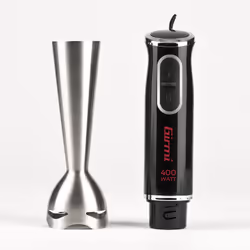 Girmi MX0300 frullatore Frullatore ad immersione 400 W Nero, Acciaio inox - Vista aggiuntiva 6