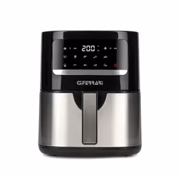 G3 Ferrari FRIGGISANO 4.5 Singolo 4,5 L Indipendente 1500 W Friggitrice ad aria calda Nero, Acciaio inox