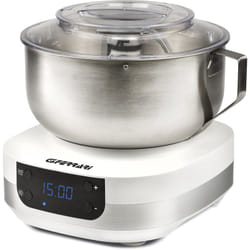 G3 Ferrari - G20145 Impastatrice Planetaria Pastaio Gourmet, 1500 Watt, 5 Litri, Ciotola Inox con maniglia, Display digitale, 5 velocità, Timer,