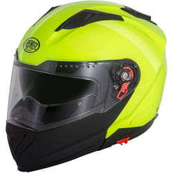 Premier Delta Elmo Fluo, nero-giallo, dimensione S per uomo