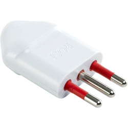 Spina 10A 2P+T, bianco, serie Emilia Specialist Rosi RS9701B