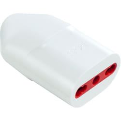 Presa bipasso 10A/16A 2P+T, bianco, serie Emilia Specialist Rosi RS9705B