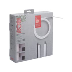 Canala angolare adesiva rosi 15x32mm da 5m bianco - rs71503a