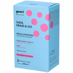 Goovi Drenante Melograno e Frutti di Bosco Integratore per Microcircolo 24 Stick da 20ml