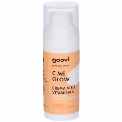 Goovi Crema Viso alla Vitamina C riduce i segni di stanchezza, illumina e idrata la pelle con una formula leggera e naturale. ...