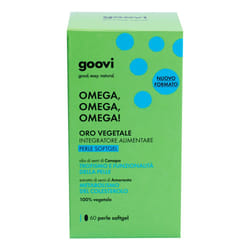 Goovi Omega Omega Omega Oro Vegetale 60 Perle