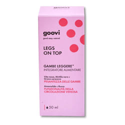 Goovi Legs On Top Gambe Leggere Integratore per Microcircolo 50ml