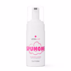 Veralab Spumone Detergente Viso Schiumogeno Delicato 100 ml, Schiuma detergente, Donna, Pelle universale, Detergente, Idratan ...
