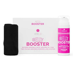Veralab Belly Booster Sistema rimodellante addome in 2 fasi (crema + guaina addome) Nero M