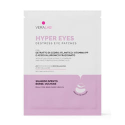 Veralab Hyper Eyes Destress Kit Patch occhi anti-occhiaie x4 5 ml