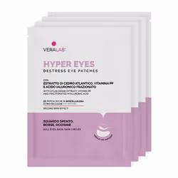 Veralab Hyper Eyes Destress Kit Patch occhi anti-occhiaie x4 5 ml
