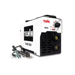 Telwin - Saldatrice inverter t-arc 120 con accessori
