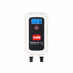 Caricabatterie Telwin Defender 20 tensione di carica 12/24V - 807608 Caricabatterie elettronico e caricabatteria di mantenime ...