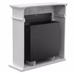 DIVINA FIRE JEFFERSON Interno Caminetto freestanding Bioetanolo Bianco - Vista aggiuntiva 5