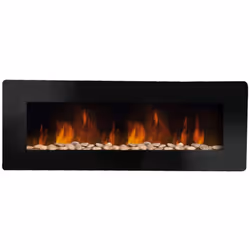 DIVINA FIRE Camino elettrico a parete DALLAS Bellezza e praticità fanno parte della linea elettrica Divina Fire. Tutta la bel ...