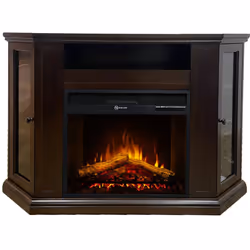 DIVINA FIRE Camino elettrico angolare MADISON Bellezza e praticità fanno parte della linea elettrica Divina Fire. Tutta la be ...