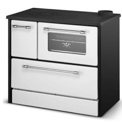 DIVINA FIRE Beatrice Libera installazione Bricchette di legno Nero, Bianco