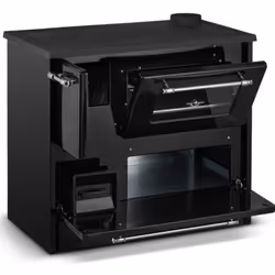 DIVINA FIRE Beatrice Libera installazione Bricchette di legno Nero