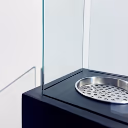 DIVINA FIRE DF94800 camino Esterno Caminetto freestanding Bioetanolo Nero - Vista aggiuntiva 5