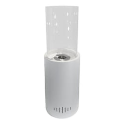 DIVINA FIRE Torcello Interno/esterno Caminetto freestanding Bioetanolo Bianco