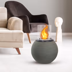 DIVINA FIRE Botticelli Interno/esterno Caminetto freestanding Bioetanolo Verde - Vista aggiuntiva 8