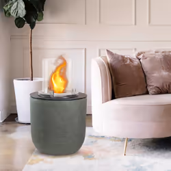 DIVINA FIRE Raffaello Interno/esterno Caminetto freestanding Bioetanolo Verde - Vista aggiuntiva 8