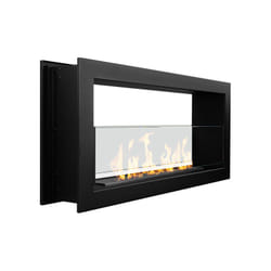 Divina Fire - Camino a bioetanolo da incasso bifacciale biocamino 2 lati 90x40 montefalco 90