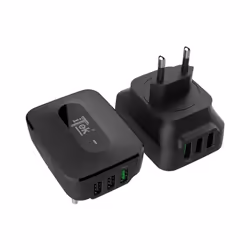 itek ITSCW3U25 Caricabatterie per dispositivi mobili Universale Nero AC Ricarica rapida Interno