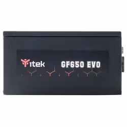 itek GF650 alimentatore per computer 650 W 24-pin ATX ATX Nero - Vista aggiuntiva 6