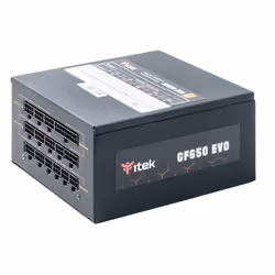 itek GF650 alimentatore per computer 650 W 24-pin ATX ATX Nero - Vista aggiuntiva 8