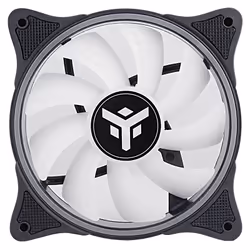 itek ITCFA12IO sistema di raffreddamento per computer Case per computer Ventilatore 12 cm Bianco - Vista aggiuntiva 4