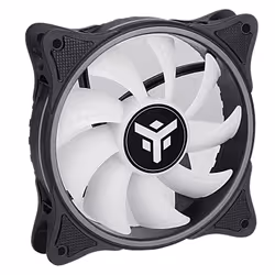 itek ITCFA12IO sistema di raffreddamento per computer Case per computer Ventilatore 12 cm Bianco - Vista aggiuntiva 7
