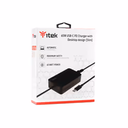 itek ITNBSDC65 adattatore e invertitore Interno 65 W Nero - Vista aggiuntiva 4