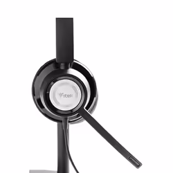 itek H362 Auricolare Cablato A Padiglione Ufficio Nero - Vista aggiuntiva 5