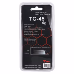 itek TG-45 compontente del dissipatore di calore Pasta termica 5,15 W/m·K 4 g - Vista aggiuntiva 6