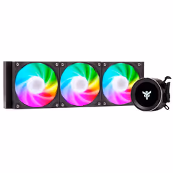 itek ARCTIC SPHERE LCD 360 Processore Kit di raffreddamento a liquido 12 cm Nero - Vista aggiuntiva 4