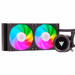 itek ARCTIC SPHERE LCD 240 Processore Kit di raffreddamento a liquido 12 cm Nero - Vista aggiuntiva 4