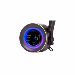 itek ARCTIC SPHERE LCD 240 Processore Kit di raffreddamento a liquido 12 cm Nero - Vista aggiuntiva 6
