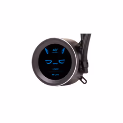 itek ARCTIC SPHERE LCD 240 Processore Kit di raffreddamento a liquido 12 cm Nero - Vista aggiuntiva 7