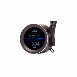 itek ARCTIC SPHERE LCD 240 Processore Kit di raffreddamento a liquido 12 cm Nero - Vista aggiuntiva 8