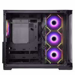 itek DARK CAVE CURVED Tower Nero