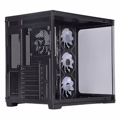 itek DARK CAVE CURVED Tower Nero - Vista aggiuntiva 5
