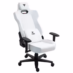 itek SHUTTLE PM66 Sedia per gaming universale Seduta imbottita Bianco - Vista aggiuntiva 4