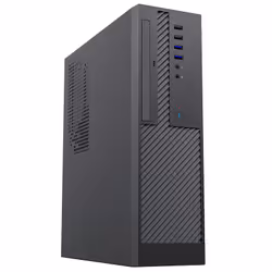 itek PILOT Z8 Lite, Micro Tower, PC, Nero, micro ATX, Mini-ITX, Acrilonitrile butadiene stirene (ABS), Metallo, SGCC, 4,5 cm