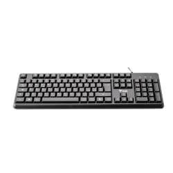 itek DGT C01 tastiera Universale USB QWERTY Inglese, Italiano Nero