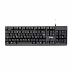 itek DGT C01 tastiera Universale USB QWERTY Inglese, Italiano Nero - Vista aggiuntiva 2