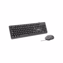 itek DEC C01 tastiera Mouse incluso Universale USB QWERTY Inglese, Italiano Nero - Vista aggiuntiva 2